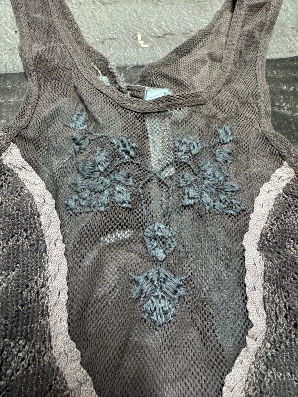 Free People New Romantics Hippy Gypsy Dress SZ XS - Picture 5 of 12